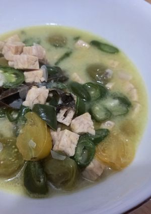 Foto resep Sayur Tempe Lombok Ijo