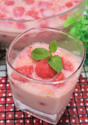 Foto resep Es semangka
