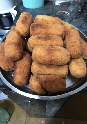 Una foto de Croquetas de arroz
