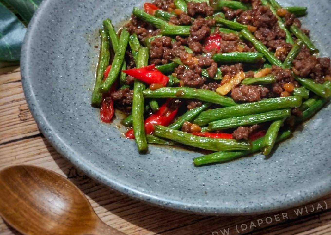 Langkah Mudah untuk Membuat Tumis Buncis Daging Cincang yang Enak Banget