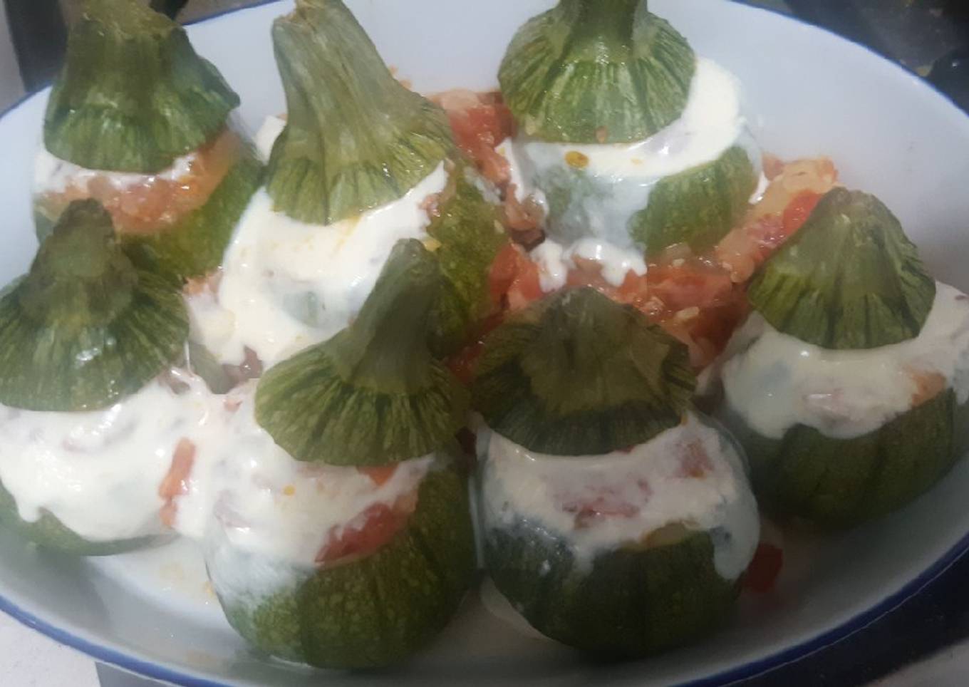Calabacitas rellenas