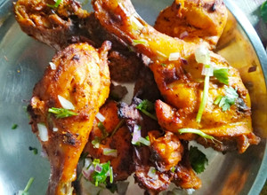 A picture of Tandoori chicken.