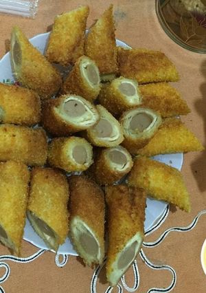 Foto resep Roti sosis keju