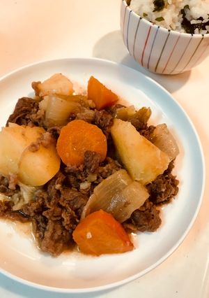 Foto resep Nikujaga Original Taste