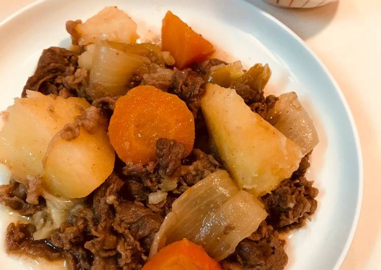 Resep Nikujaga Original Taste yang enak