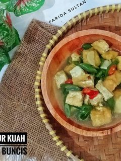 Foto resep Sayur Kuah Tahu Buncis
