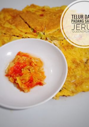 Foto resep Telur Dadar Padang Sambal Jeruk