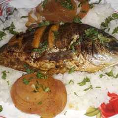 سمك الدوراد في الفرن 🐟🐟-レシピのメイン写真