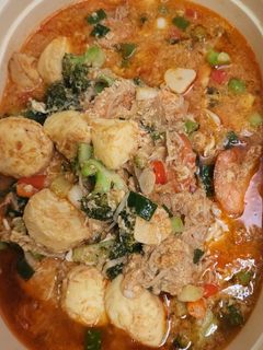 Foto resep 46. Tahu Udang Saos Padang