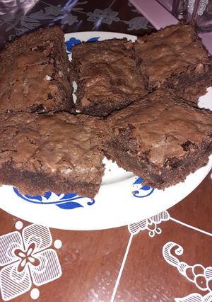 Une photo de Brownies au noix