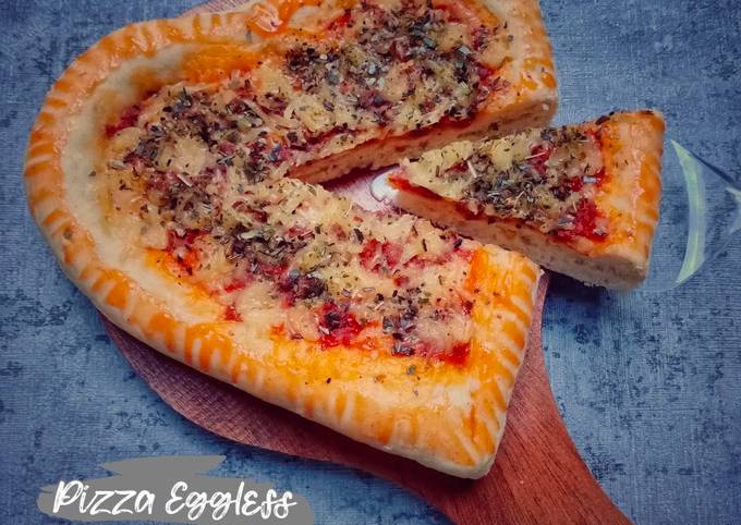 Pizza Homemade Eggless