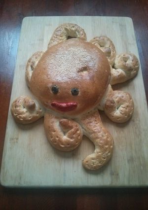 A picture of Fun shaped Bread.