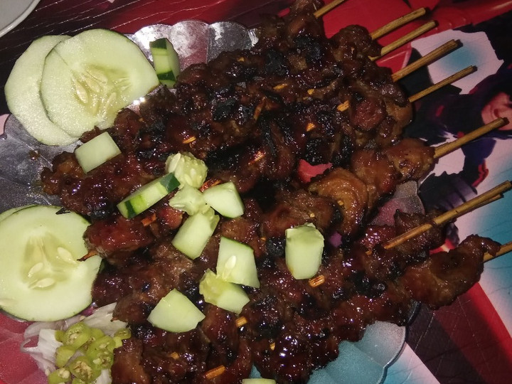 Ternyata ini loh! Resep memasak Sate daging sapi simple untuk Idul Adha dijamin nagih banget