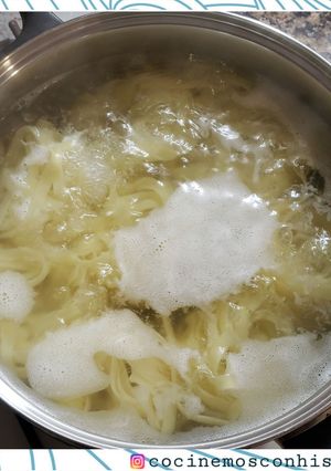 Una foto de Fideos caseros con 1 kilo de harina