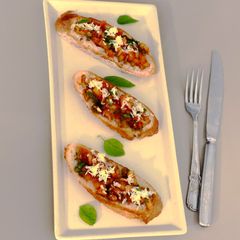 A picture of Tomato Bruschetta.
