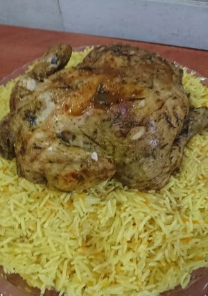 صورة لوصفة دجاج محشي بنكهة الاعشاب