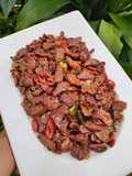 Sei sapi kecap pedas