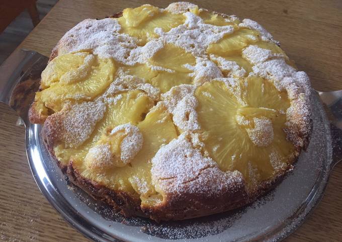 Torta soffice all’ananas 😋