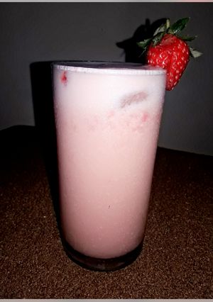 Foto resep Strawberry yakult