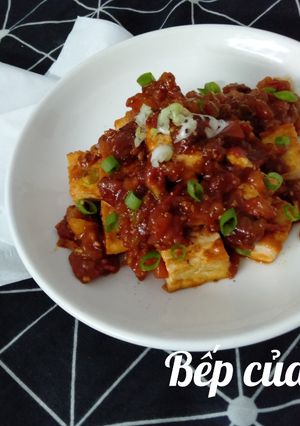 Hình của món ĐẬU HŨ SỐT CÀ CHUA - món ngon dễ làm😍.