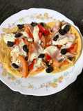 “Pizza” fácil en freidora de aire