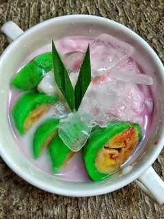 Foto resep Es Pisang Ijo