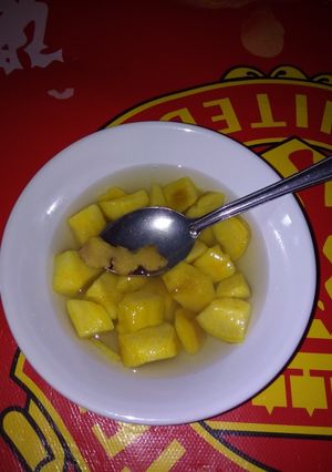 Foto resep Yellow sweet potato with ginger