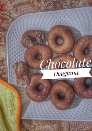 A picture of Chocolate Doughnut 🍩.