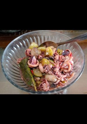 Foto resep Cumi basah saos tiram