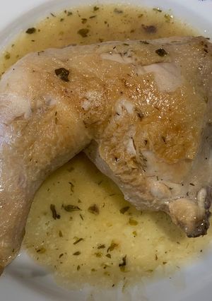Una foto de Pollo a la sartén