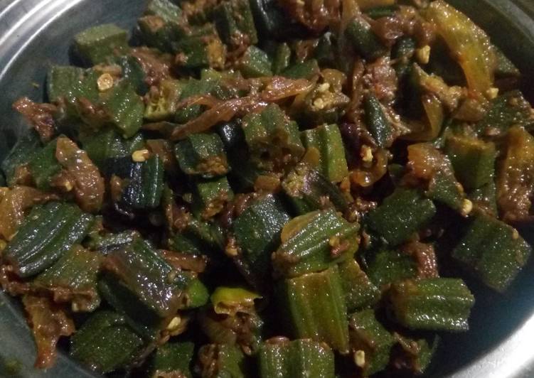Easiest Way to Prepare Speedy Bhindi do pyaza