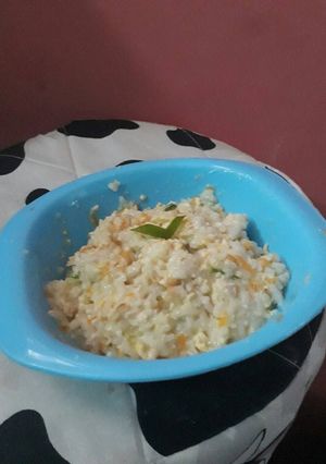 Foto resep Mpasi 9+ nasi tim orak arik