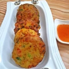 A picture of Bread kabab.