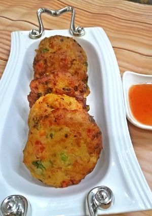 A picture of Bread kabab.
