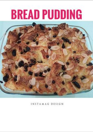 Foto resep Pudding Roti