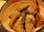A picture of savory cheese scones