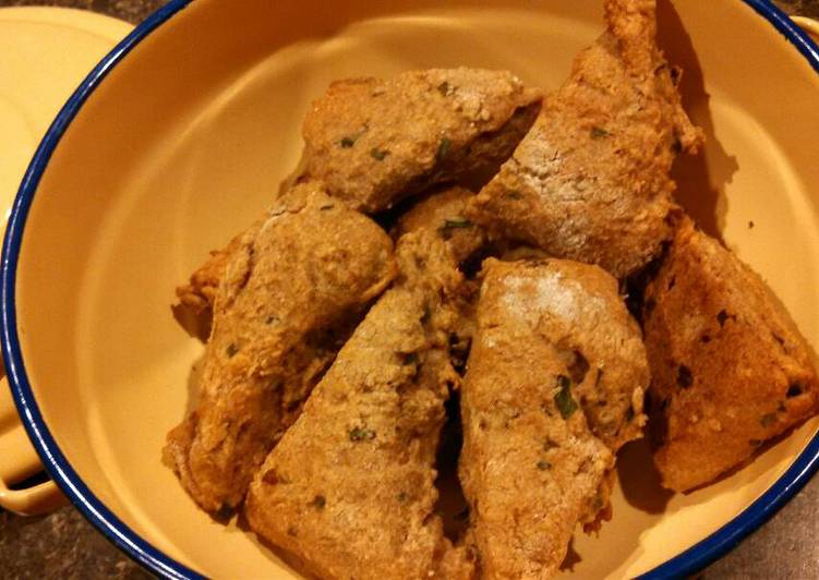 Steps to Prepare Ultimate Soaked Chive Parmesan Savory Spelt Scones
