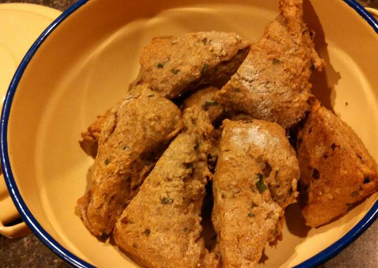 Step-by-Step Guide to Make Homemade Soaked Chive Parmesan Savory Spelt Scones