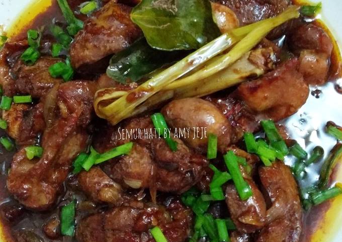 Semur Hati Ayam