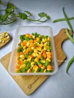 Foto resep Frozen mix vegetables