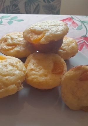 Una foto de Muffin de mandarina esponjoso y saludable