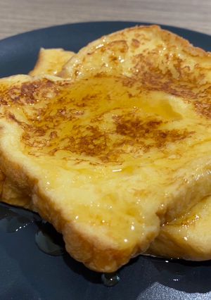 รูปของ เมนูอาหารเช้า: ฮันนี่โทสต์แบบง่ายๆ Easy Honey Toast