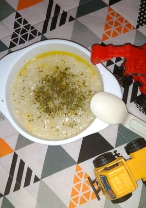 Foto resep Bubur ayam kacang hijau anti GTM Mpasi