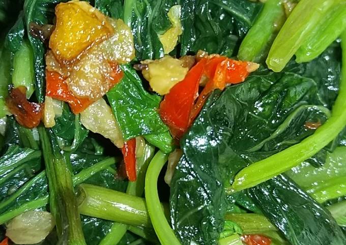 Resep Tumis daun Ubi yang Lezat
