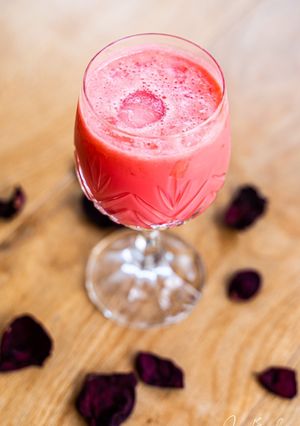 A picture of Mohabbat ka sarbat watermelon cold drink.