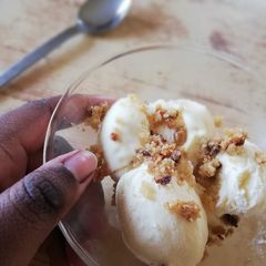 A picture of 3 ingredient no churn ice cream.