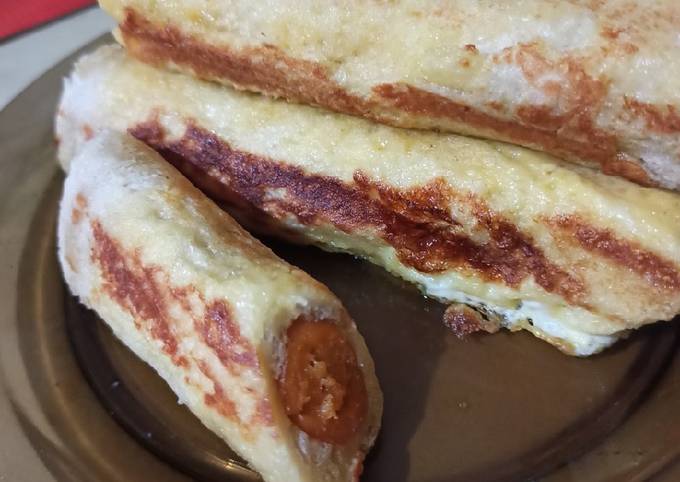 Easiest Way to Make Delicious Roti Gulung Sosis