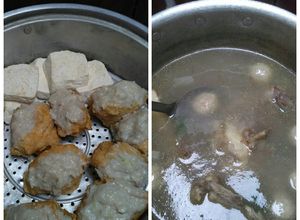 Foto resep Tahu Baso Ayam Kuah Kaldu Tulang Sapi