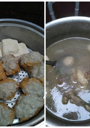 Foto resep Tahu Baso Ayam Kuah Kaldu Tulang Sapi