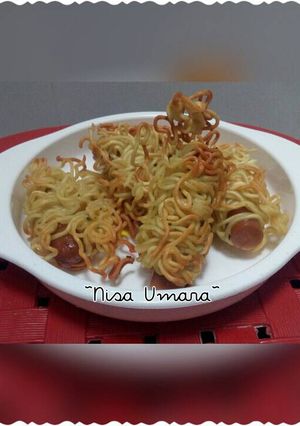 Foto resep Mie gulung sosis